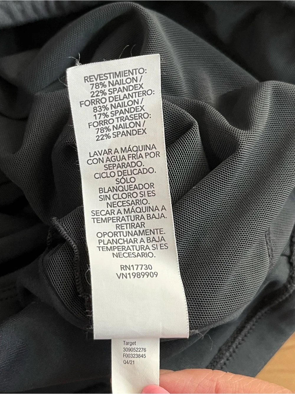 JoyLab Black Ruched Racerback Sports Bra – Size Medium - Picture 8 of 11
